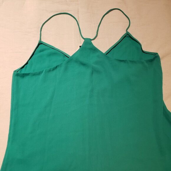 Bright Kelly Green Racerback Cami Top [J.Crew ] [Size M] - Picture 4 of 4